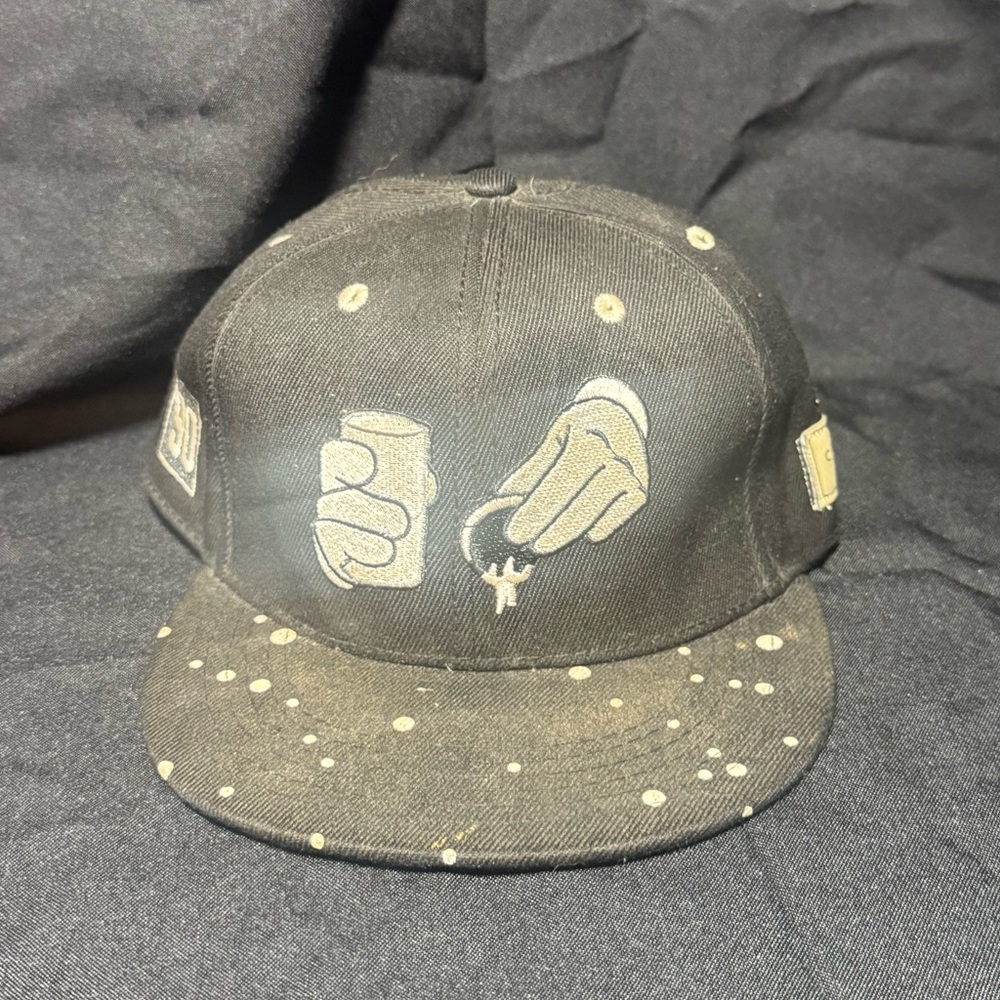 Cayler & Sons Black and Gold Cap